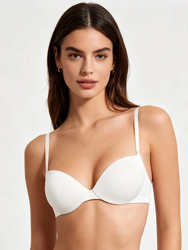 Reggiseno con coppe gel 1344 - bianco