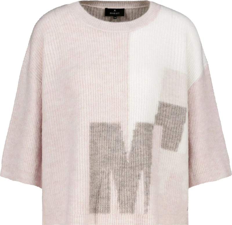 Strickpullover mit Intarsie-Design