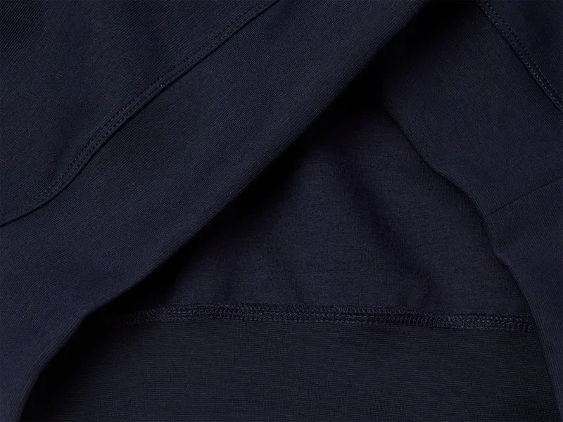 Kastenförmig geschnittenes Sweatshirt mit Wappen auf der Rückseite