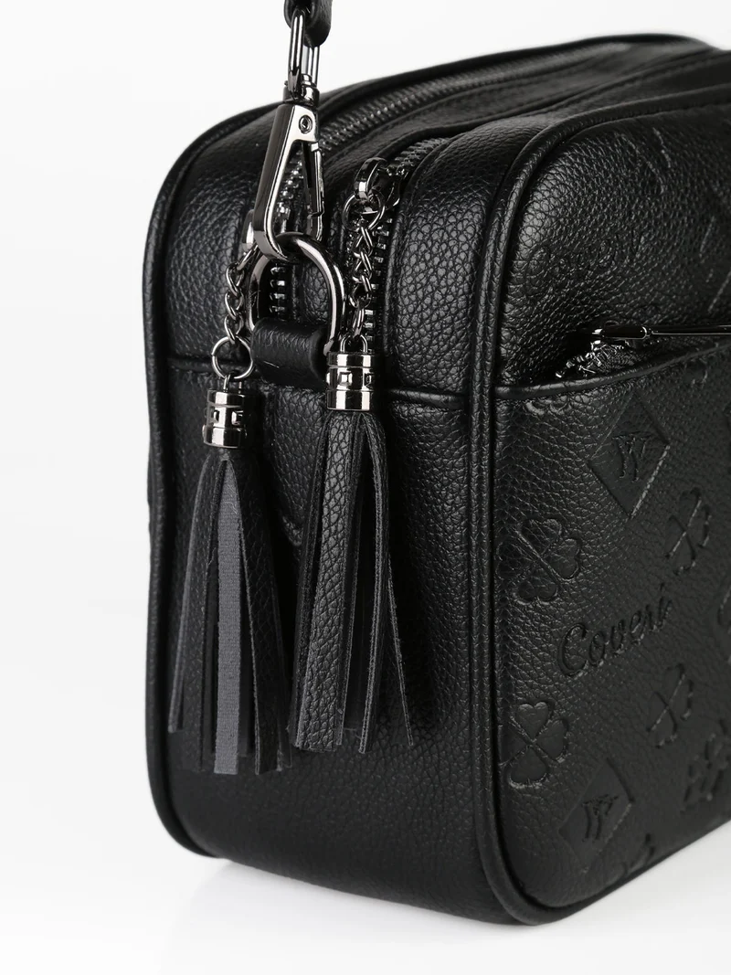 Borsa donna a tracolla - nero