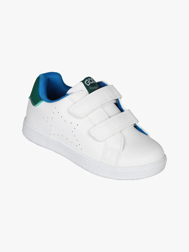 Sneakers da bambino con strappi - verde