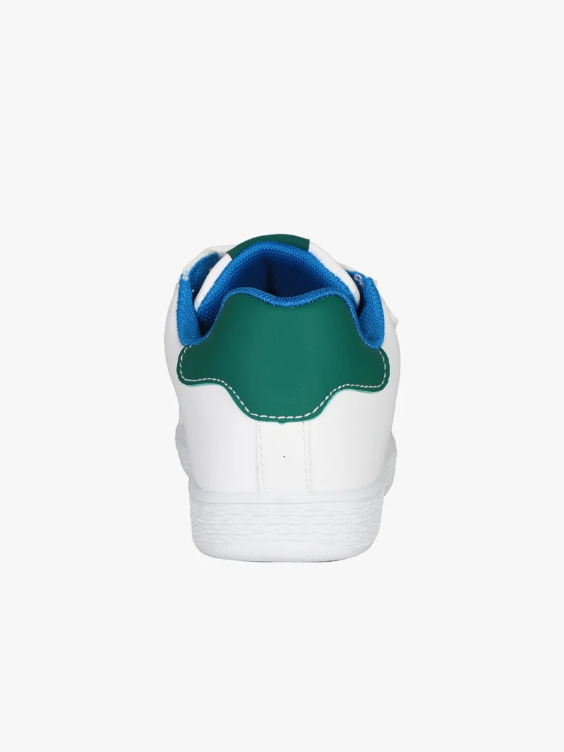 Sneakers da bambino con strappi - verde