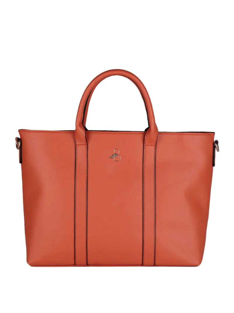 Borsa donna modello tote - arancione