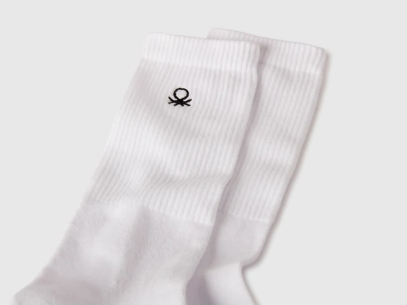 Frotteesocken bis zur Mitte der Wade