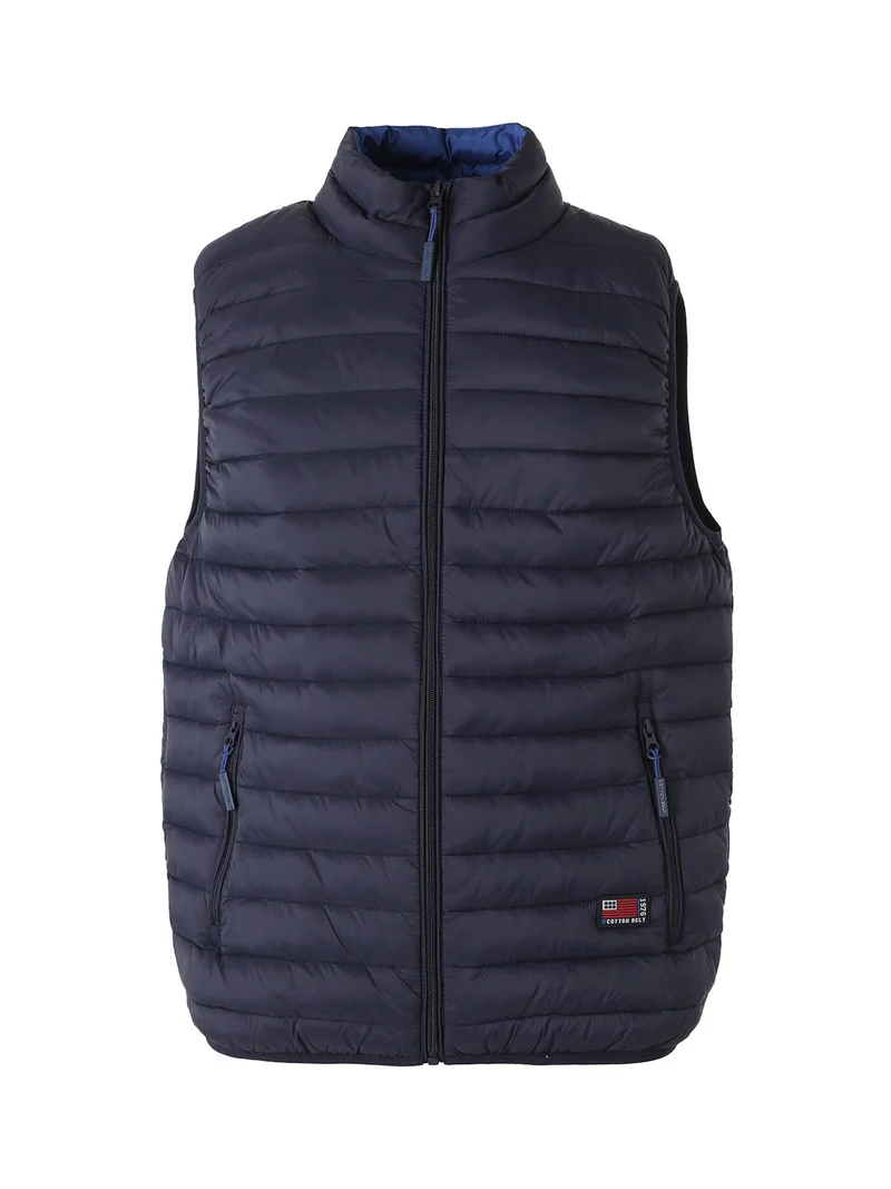 Gilet da uomo imbottito - blu scuro