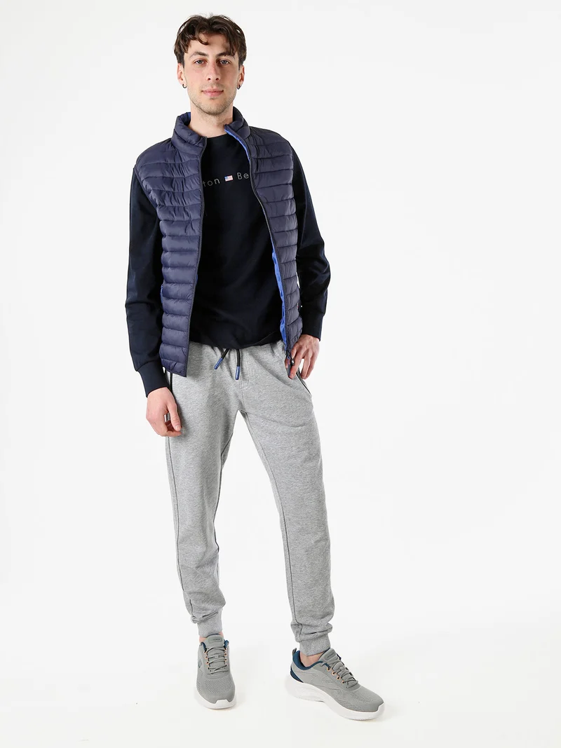 Gilet da uomo imbottito - blu scuro