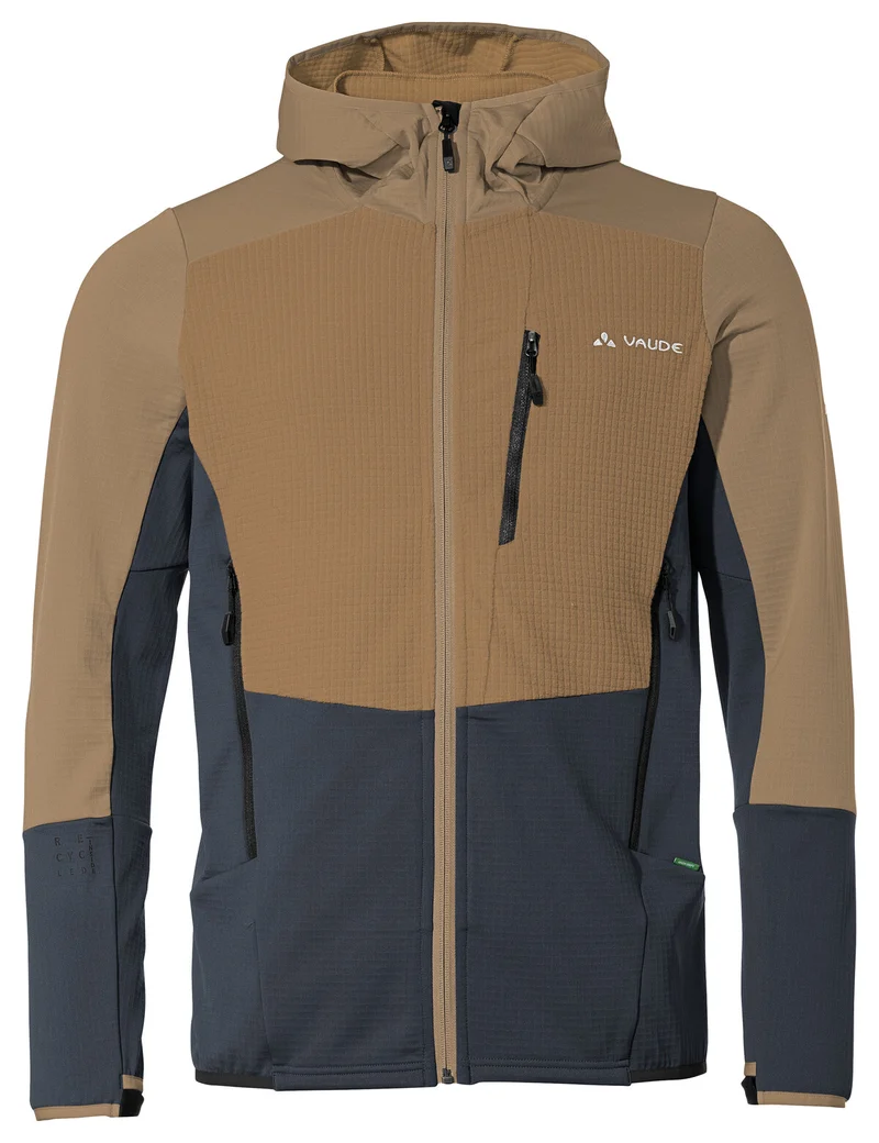 VAUDE Me Monviso Hooded Grid Fleece Jacke Herren