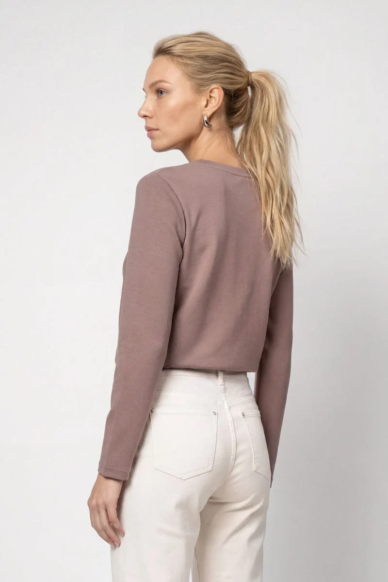 Sweatshirt mit Schmuckdetails