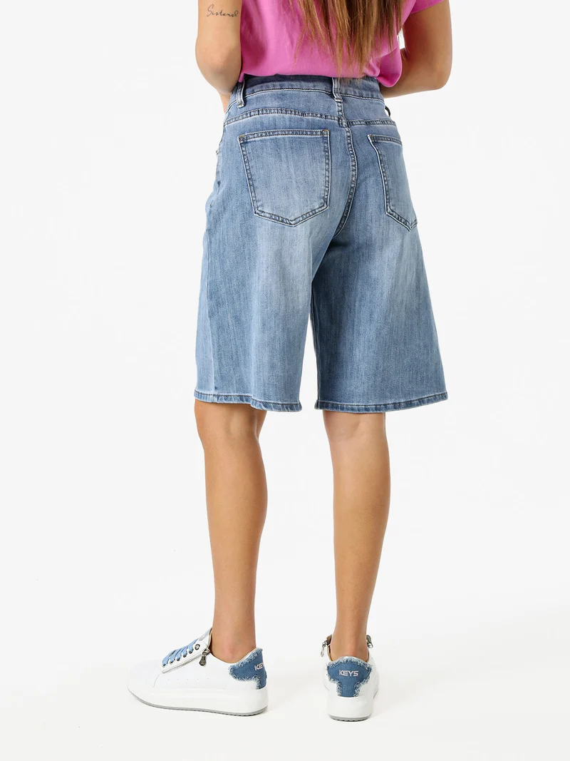 Bermuda donna in jeans - jeans