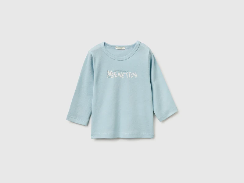 Bedrucktes T-Shirt aus Bio-Baumwolle