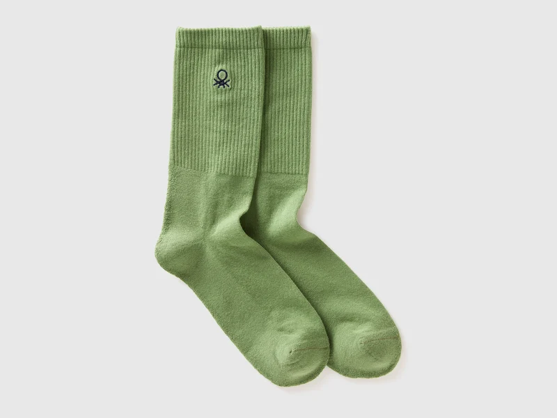 Frotteesocken bis zur Mitte der Wade