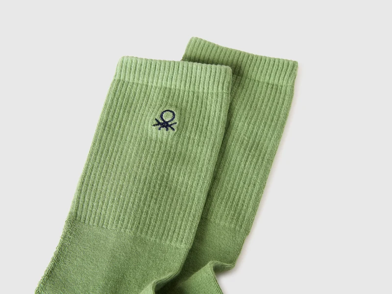 Frotteesocken bis zur Mitte der Wade