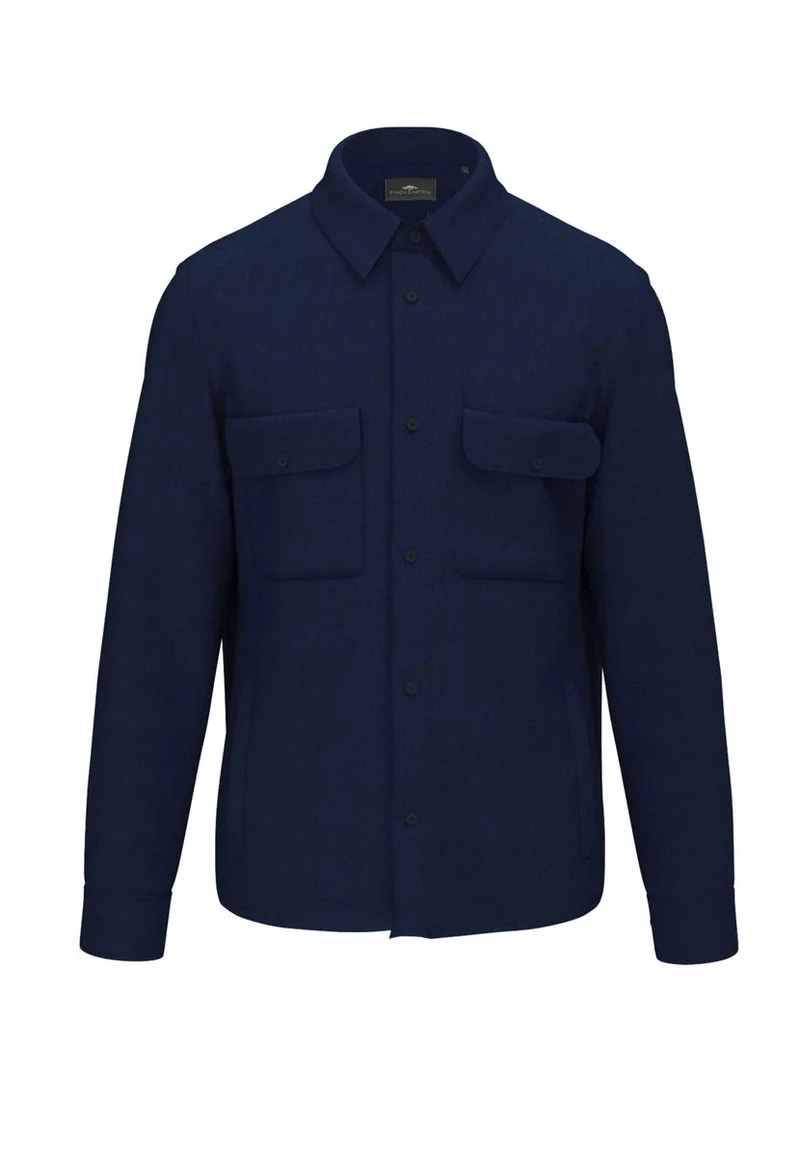 Herringbone Linen Overshirt