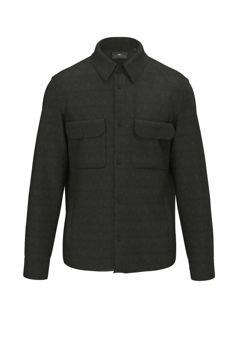 Herringbone Linen Overshirt