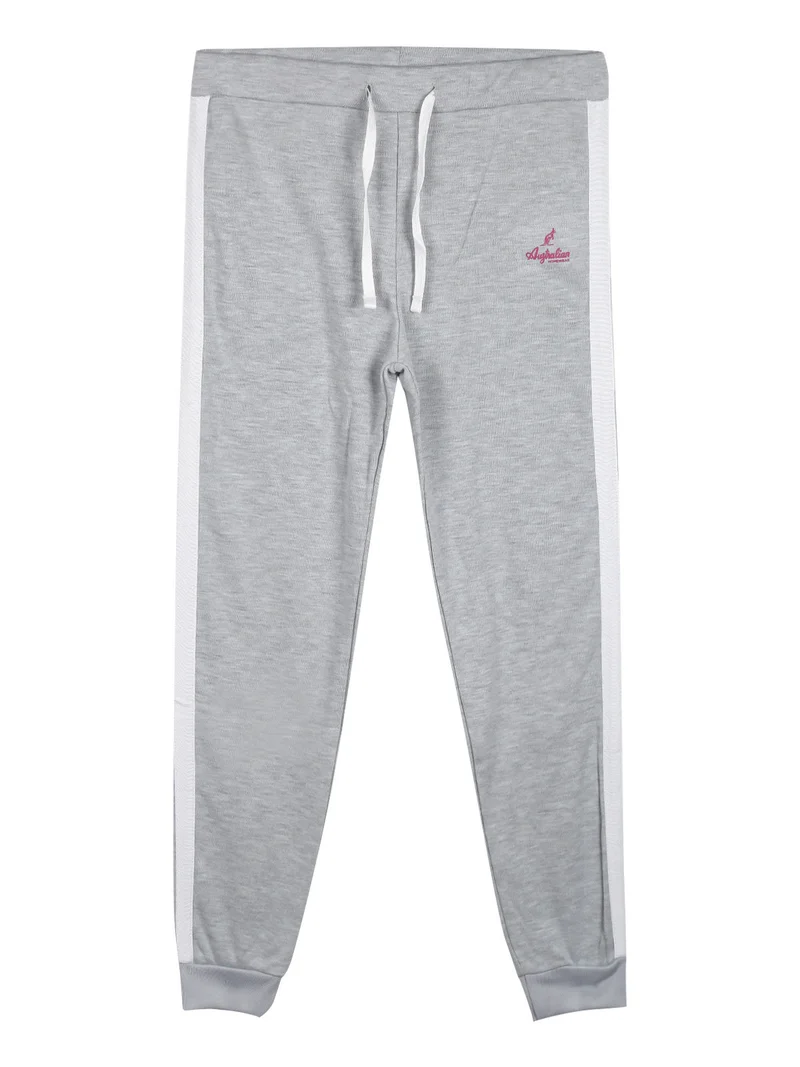Completo tuta sportiva da bambina 2 pezzi bicolor - rosa