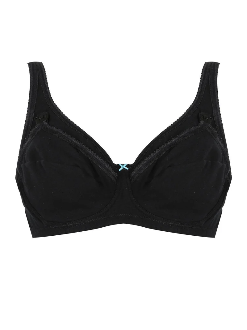 Reggiseno allattamento senza ferretto - nero