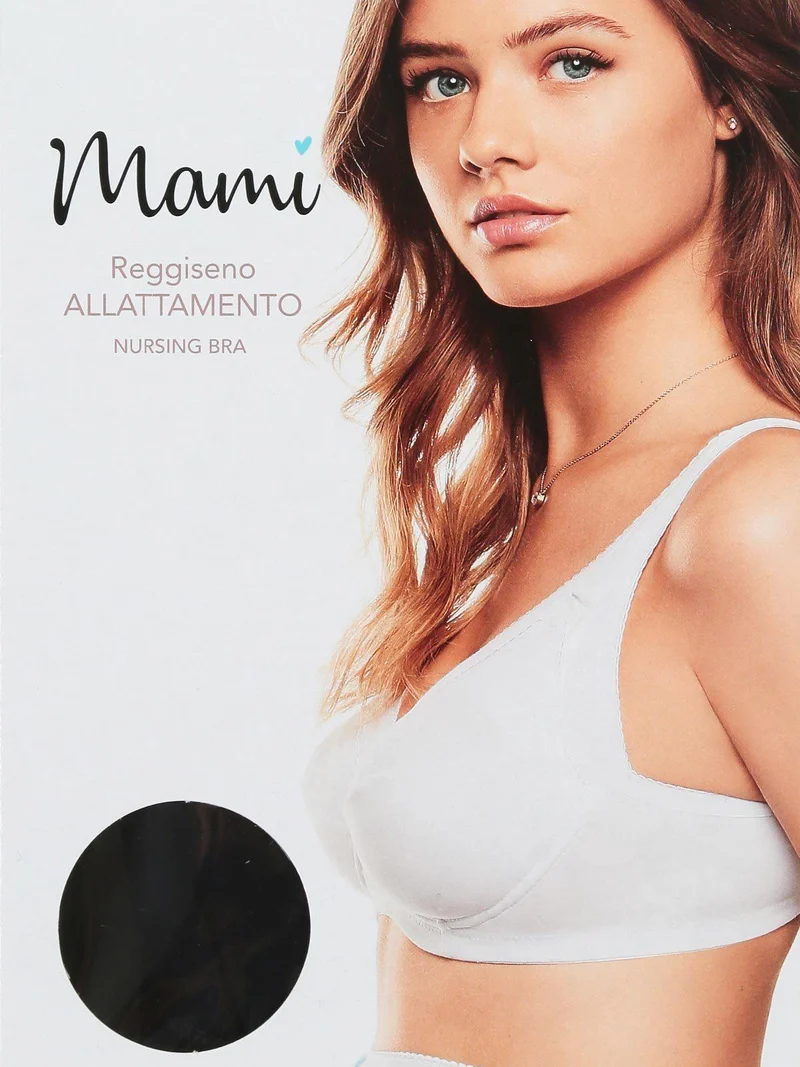 Reggiseno allattamento senza ferretto - nero