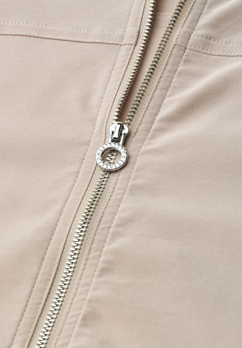 Langarm Blouson mit Zipper