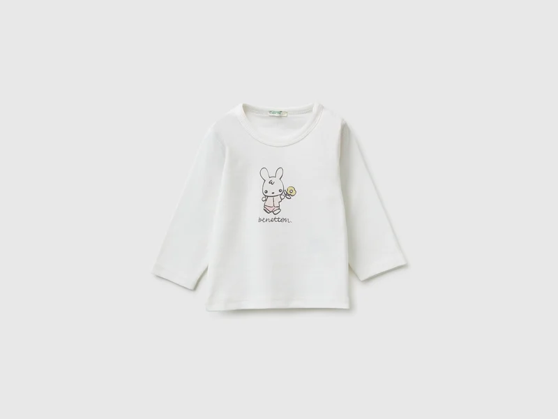 Bedrucktes T-Shirt aus Bio-Baumwolle