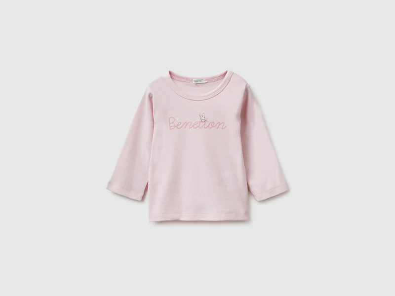 Bedrucktes T-Shirt aus Bio-Baumwolle
