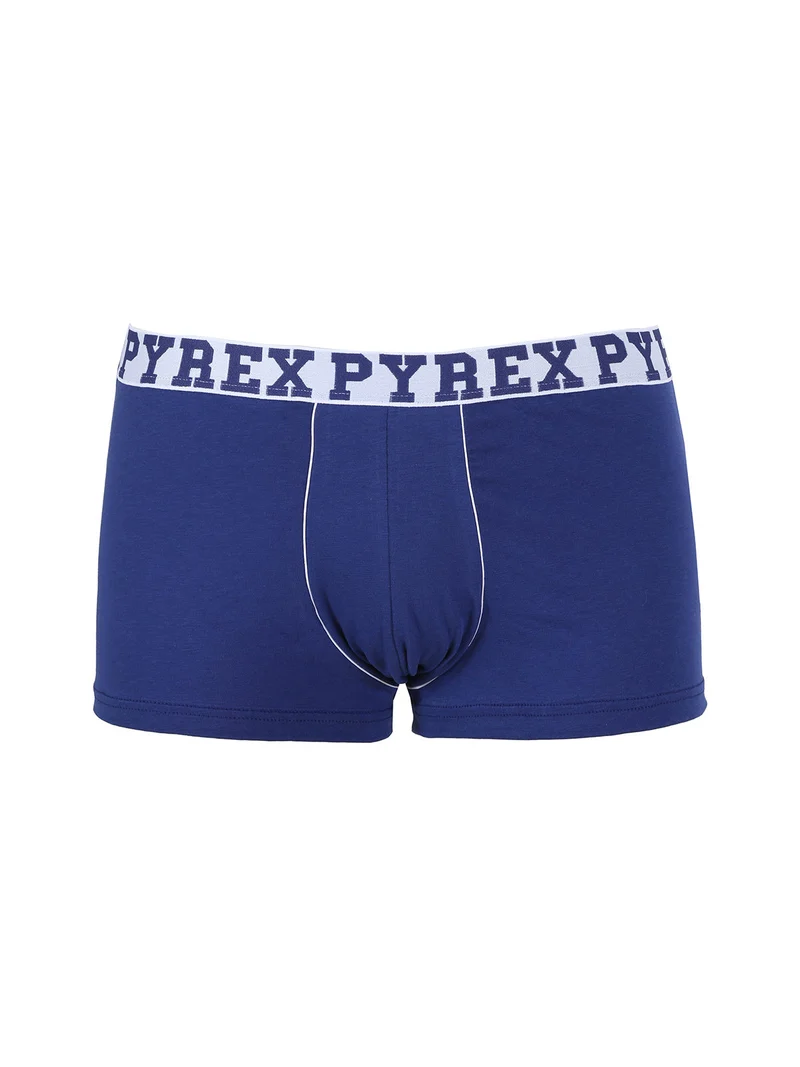 Boxer uomo in cotone - blu