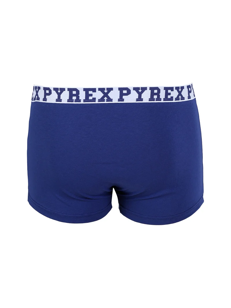 Boxer uomo in cotone - blu