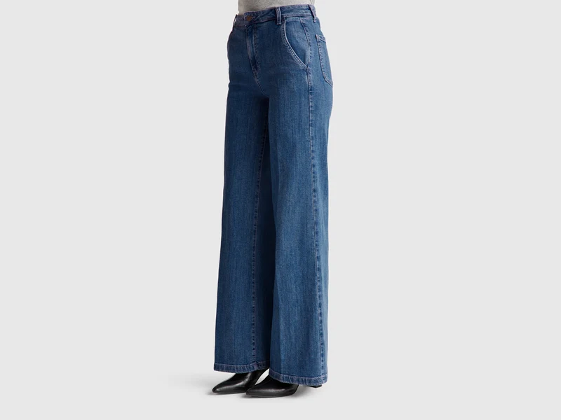 Weit geschnittene Jeans
