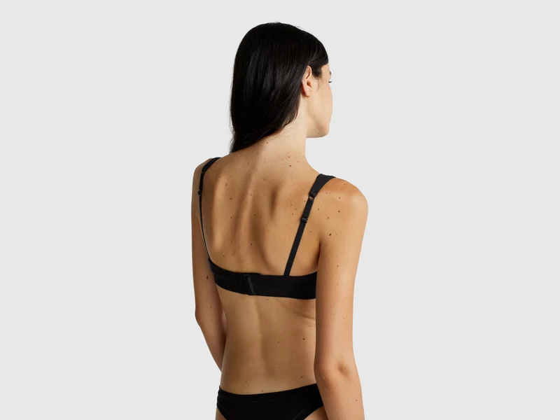 Triangel-BH aus Stretch-Baumwolle