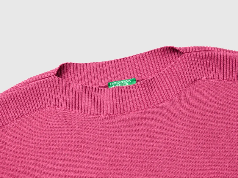 Kastenförmiger Jacquard-Pullover