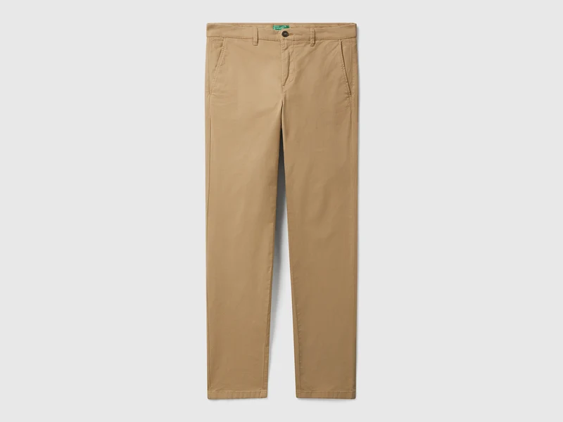 Slim Fit Chinos aus Baumwolle