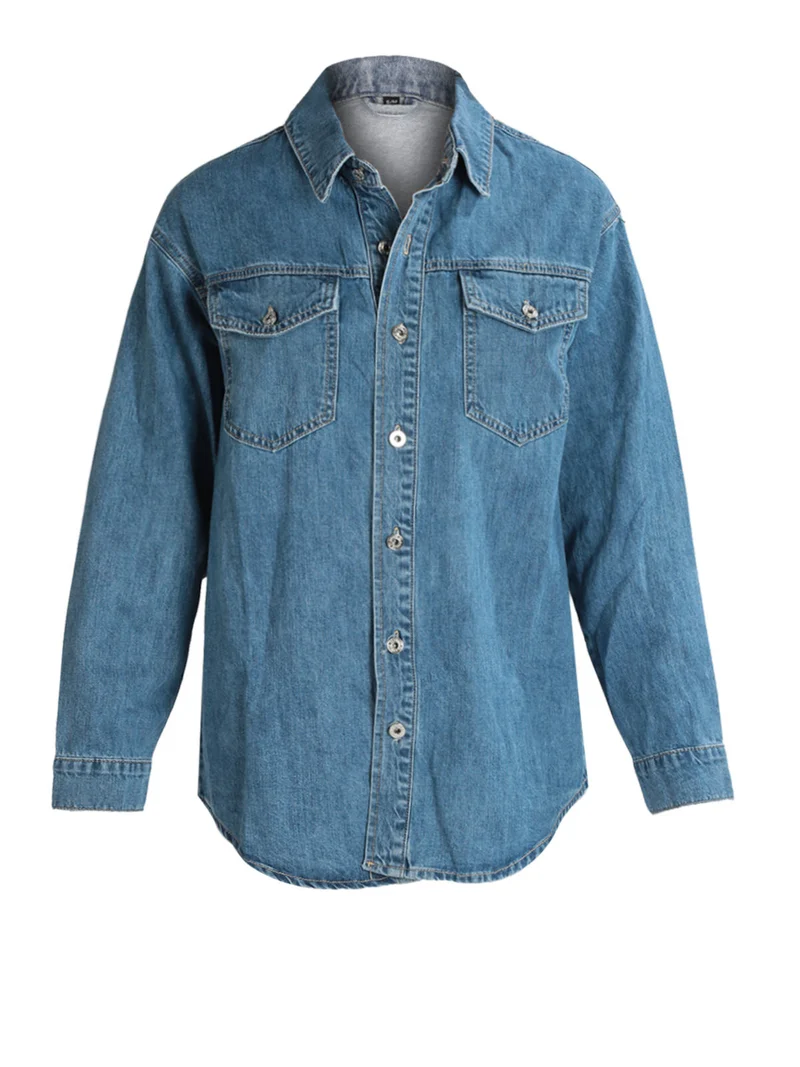 Camicia donna in jeans