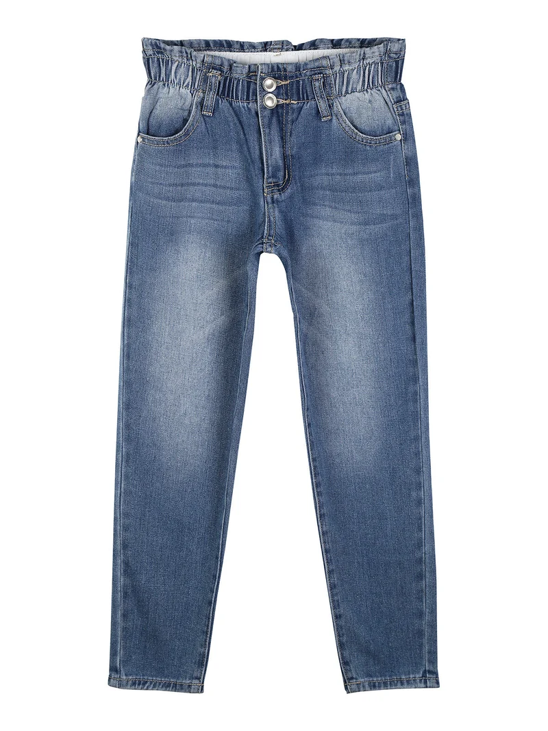 Jeans da bambina modello baggy - jeans