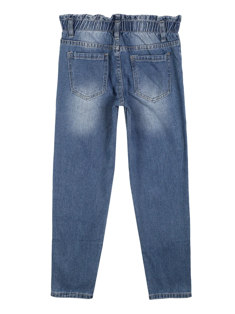 Jeans da bambina modello baggy - jeans
