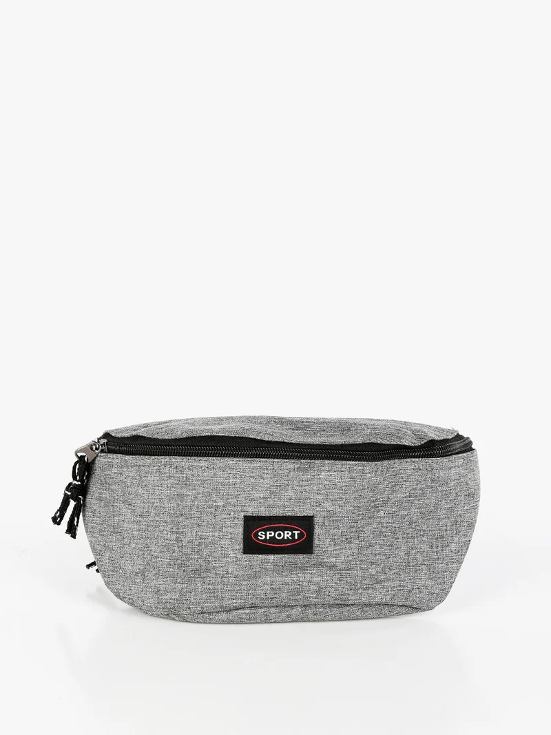 Marsupio in tessuto - grigio