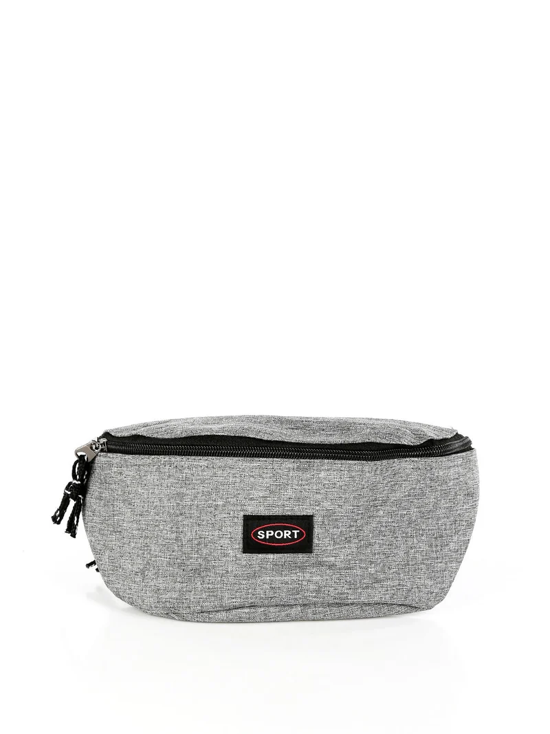 Marsupio in tessuto - grigio