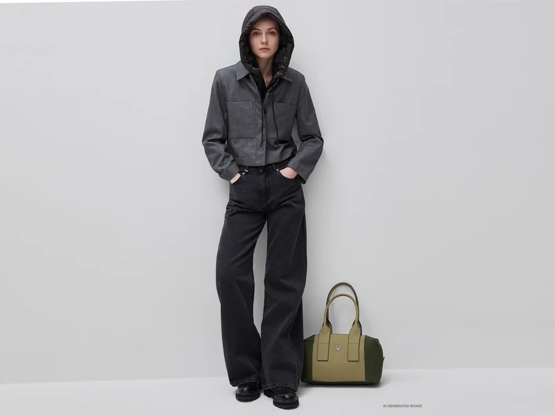 Kurze Jacke mit Taschen