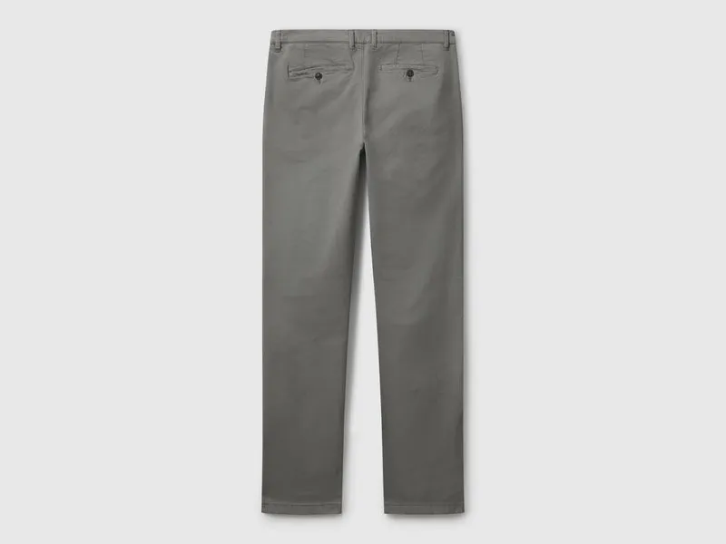 Slim Fit Chinos aus Baumwolle
