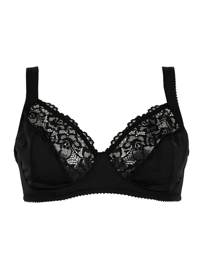 940 C Reggiseno sfoderato senza ferretto - nero