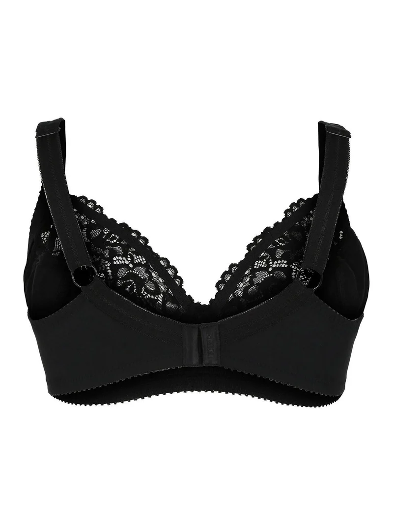 940 C Reggiseno sfoderato senza ferretto - nero
