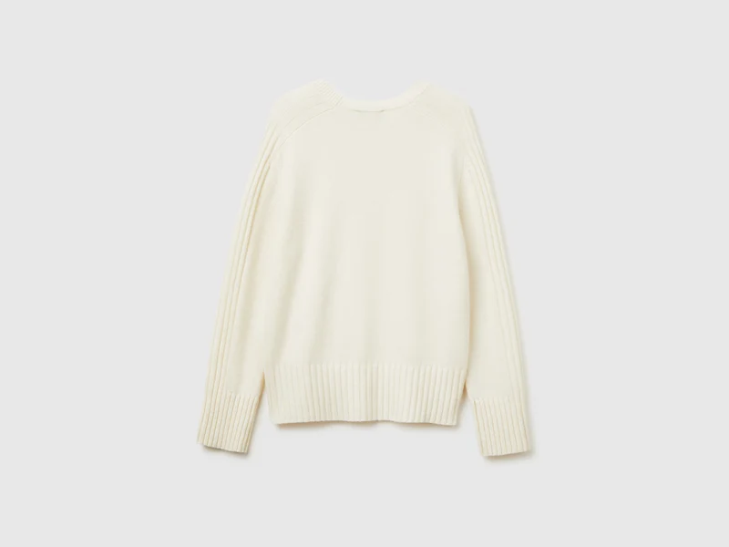 Oversize-Pullover aus reinem Kaschmir