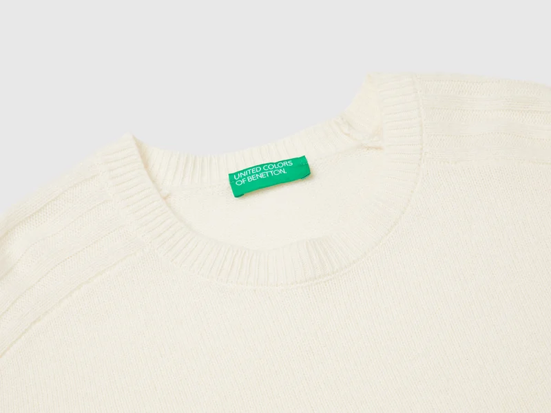 Oversize-Pullover aus reinem Kaschmir