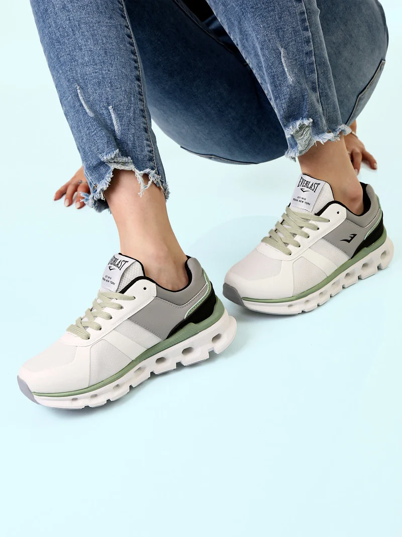 Sneakers da donna stringate - verde