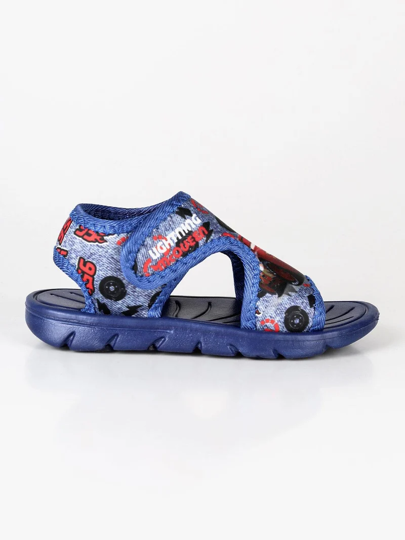 Cars sandali bambino con strappo - jeans