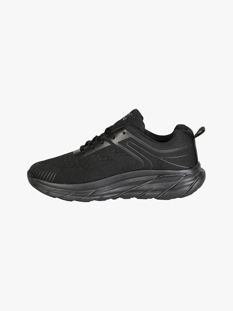Sneakers sportive da uomo in tessuto - nero