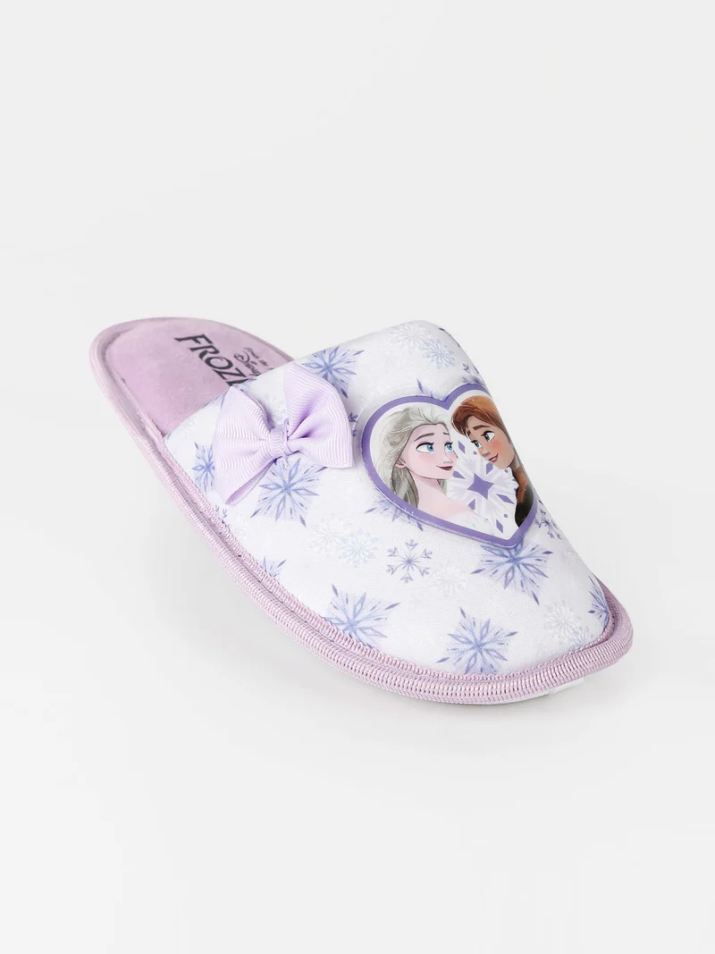 Pantofole da bambina in tessuto - lilla