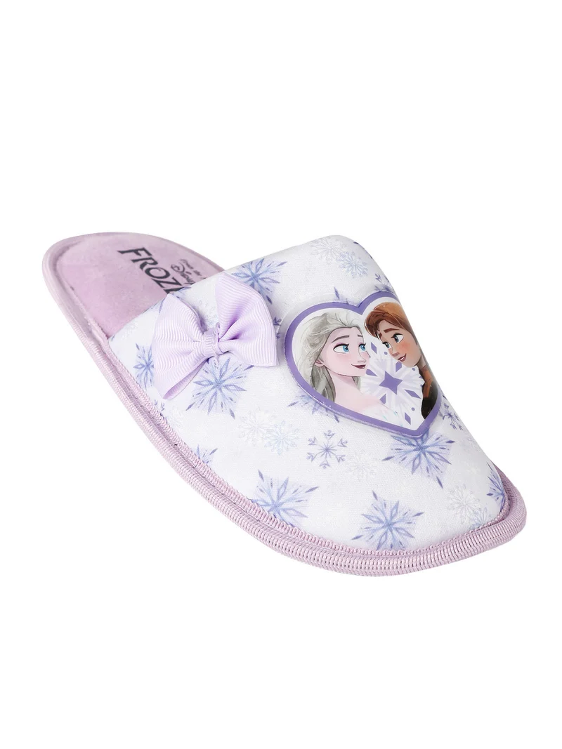 Pantofole da bambina in tessuto - lilla