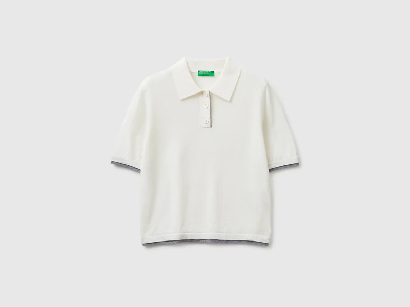 Poloshirt aus 100 % Merinowolle