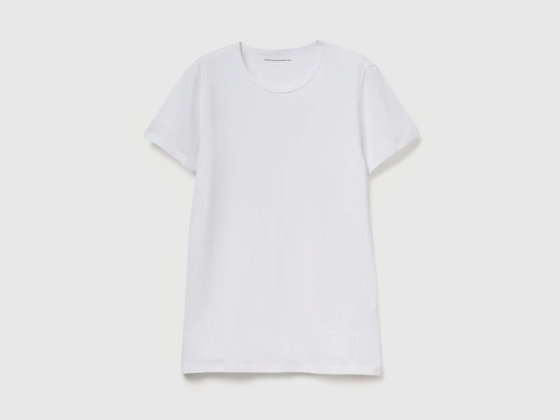 T-Shirt aus elastischer Baumwolle