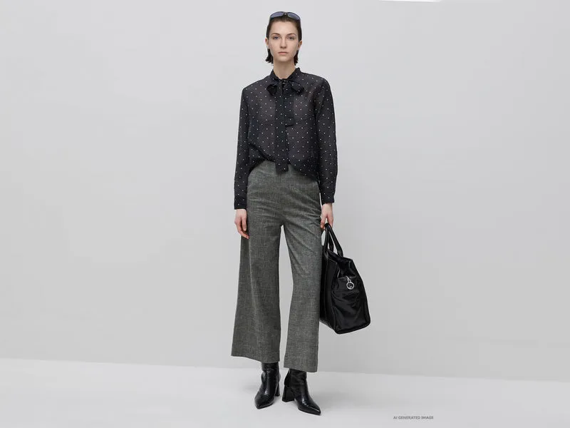 Palazzo-Hose im Prince-of-Wales-Stil