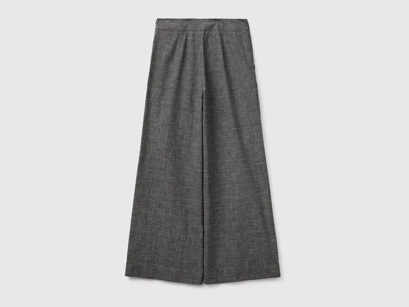 Palazzo-Hose im Prince-of-Wales-Stil